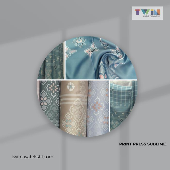 Gambar Print Sublime Kain / Print Kain - SATIN BRIDAL dari Twin Textile undefined Tokopedia