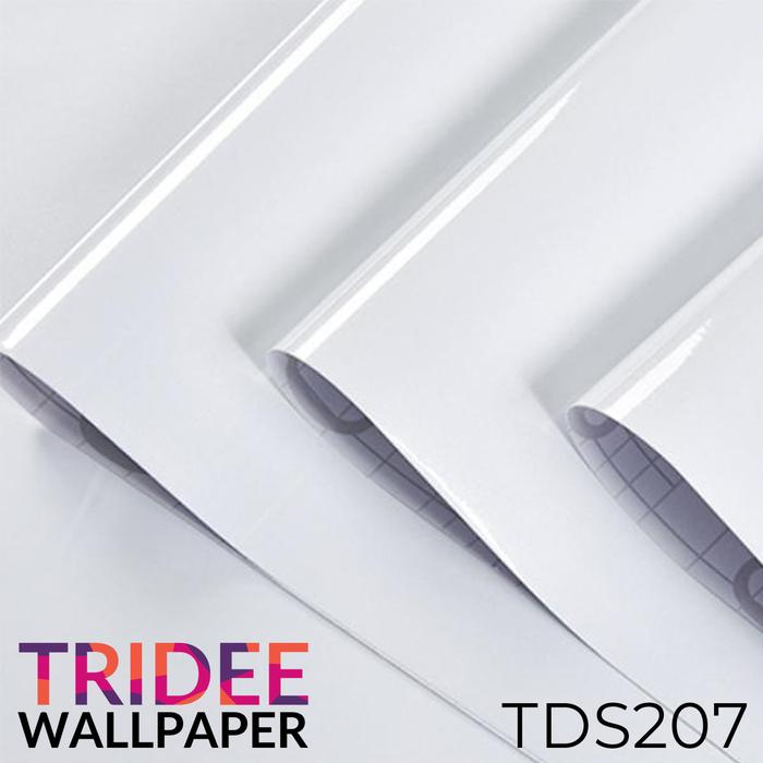 Gambar Stiker Dekorasi Kayu Marmer Meja Furniture Dapur Wallpaper | TRIDEE - Putih Glossy dari Tridee Wallpaper undefined Tokopedia