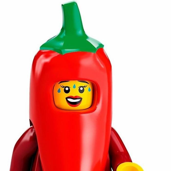 Jual Lego Minifigure Series 22 71032 Chili Costume Fan Suit Mascot ...