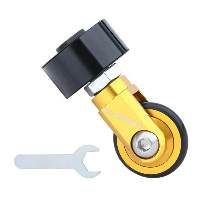 Gambar Litepro Roda Seatpost 33.9mm Push Easy Wheel Sepeda Lipat - Gold dari vesantra undefined Tokopedia