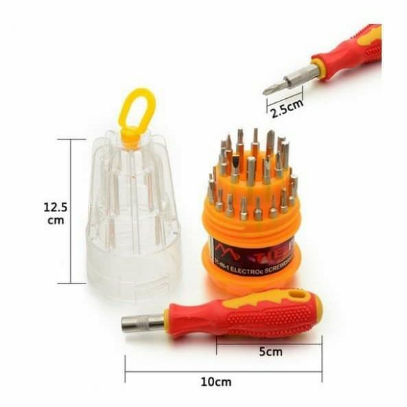 Gambar Obeng Set 31 in 1 / Obeng Multifungsi / Obeng Serbaguna Hp Tv dll - Obeng Set 31in1 dari Sheza88 Shop undefined Tokopedia