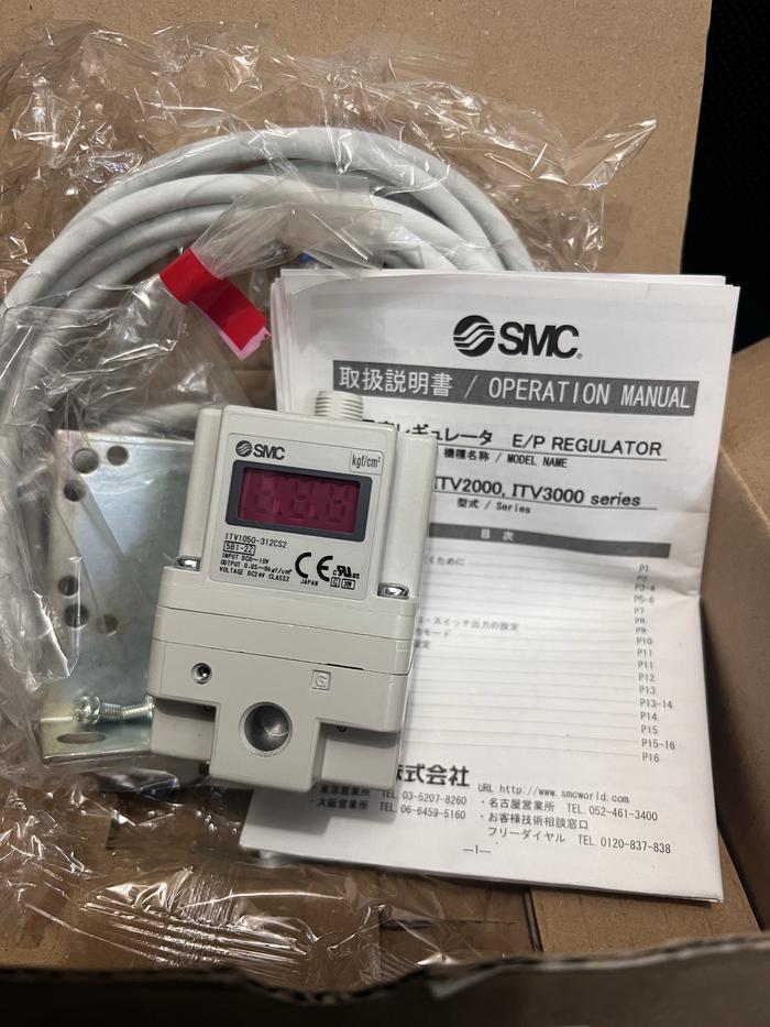 Gambar SMC ELECTRO PNEUMATIC REGULATOR type ITV1050-312CS2 Range 9bar 10.V dari dhuhateknik undefined Tokopedia