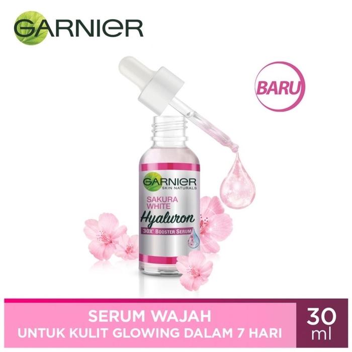 Gambar POVSTOREID | Garnier Sakura White Hyaluron 30x Booster Serum 30ml - 15 ml - 7,5ml | POV STORE - 30ml dari POVSTOREID undefined Tokopedia