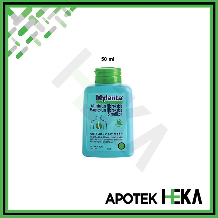 Gambar Mylanta Liquid Cair - Sirup Antasida untuk Maag dan Kembung - 50 ml dari Apotek Heka Semarang undefined Tokopedia
