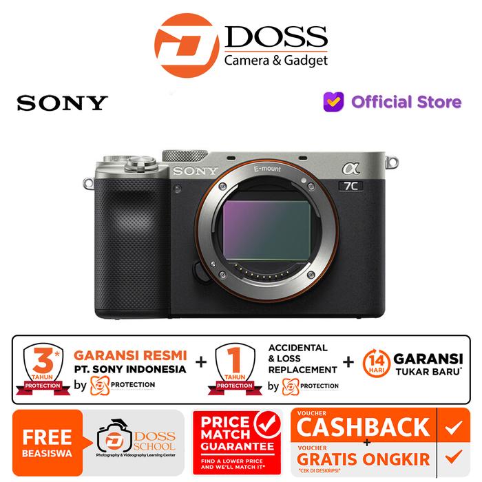 Gambar Sony Alpha A7C Body Only / Sony A7C BO / Kamera Mirrorless Sony A7C - Silver dari dossjogja undefined Tokopedia