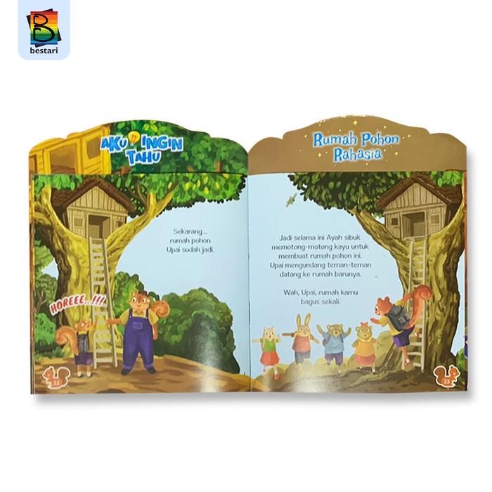 Gambar Buku Cerita Anak - Seri Aku Ingin Tahu - 2.Rumah Pohon dari AdivaKhanza Bookstore undefined Tokopedia