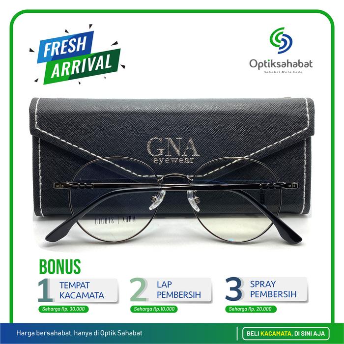 Gambar FRAME KACAMATA MARX STUDIO MST M-166 LOGAM CUSTOM LENSA ANTI RADIASI - GUN, HANYA FRAME dari Sahabat Eyewear undefined Tokopedia