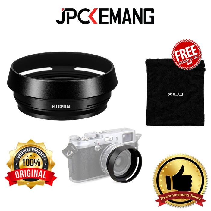 Gambar Fujifilm Lenshood X100V Fuji LH-X100 Lens Hood ORIGINAL - Black dari JPC Kemang undefined Tokopedia