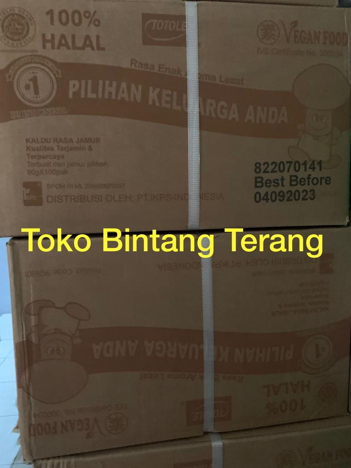 Gambar Bumbu Kaldu Jamur Totole 80 gram 1 Dus isi 100 pcs x 80gr per Karton dari Bintang Terang BT undefined Tokopedia
