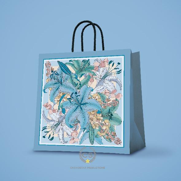 Gambar Paper bag flower Tas Kado Goodie bag Lebaran Tas kertas Bungkus kado - 1, L dari Cheviostarr undefined Tokopedia
