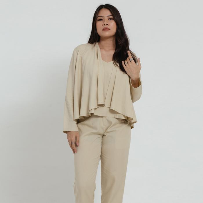Gambar Cloth Inc TENCEL Drapery Outer - Creme, XL dari Cloth Inc undefined Tokopedia