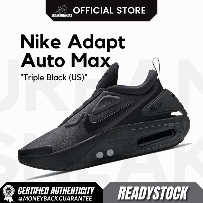 nike adapt auto max triple black