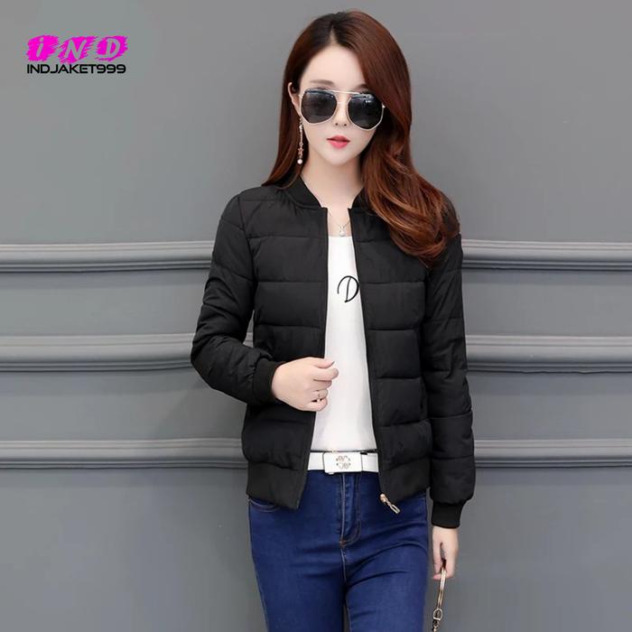 Gambar jaket winter wanita/ jaket musim dingin/ jaket musim salju - Hitam, S dari indjaketofficial99 undefined Tokopedia