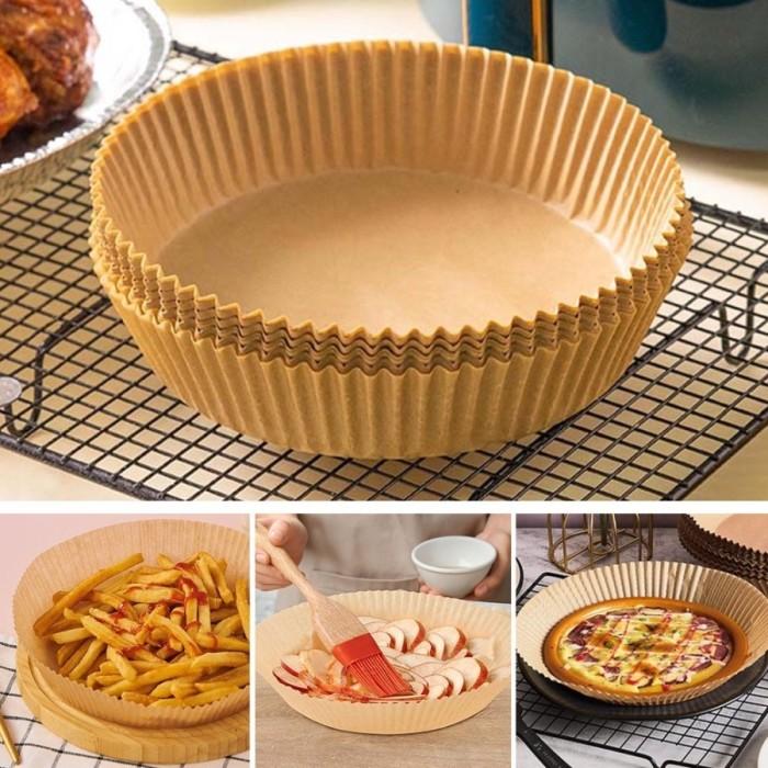 Gambar Air Fryer Disposable Paper Liner, Air Fryer Parchment Paper TOHO2810 - ISI 50 KOTAK dari tokohomia2810 undefined Tokopedia