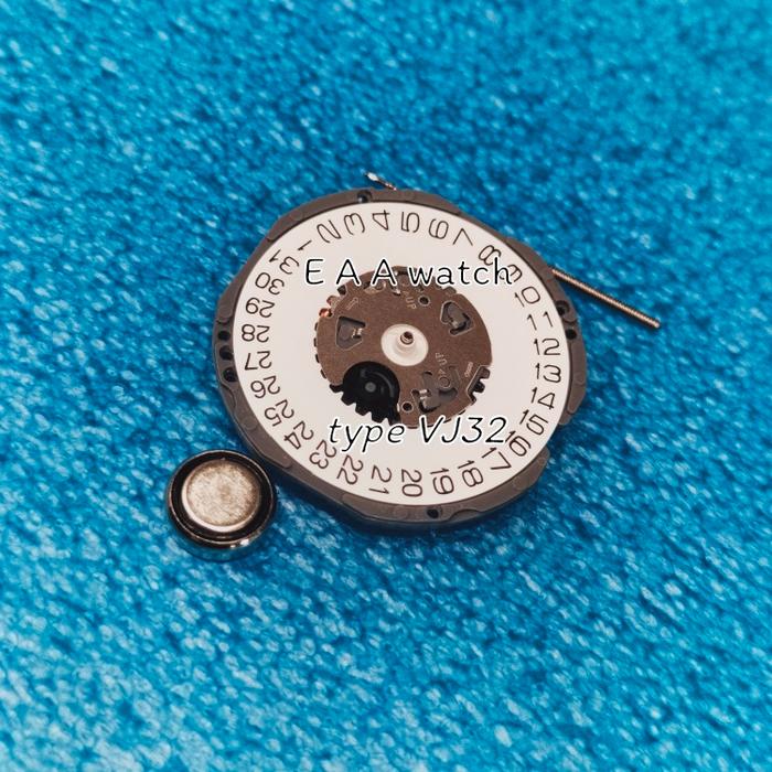 Gambar Mesin Jam Tangan Type VJ32 Lubang Tanggal Samping & Bawah dari EAA watch undefined Tokopedia