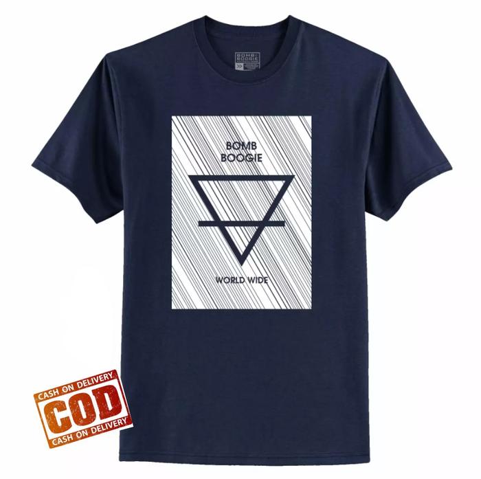 Gambar kaospria kaoswanita kaosanak kaosdistro kaoskeren kaoskece kaos simpel - M, navy dari BOYS ID undefined Tokopedia