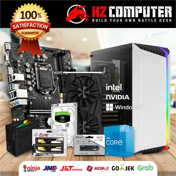 Jual PC Design Editing Intel Core i3 10105F GTX 1650 DDR6