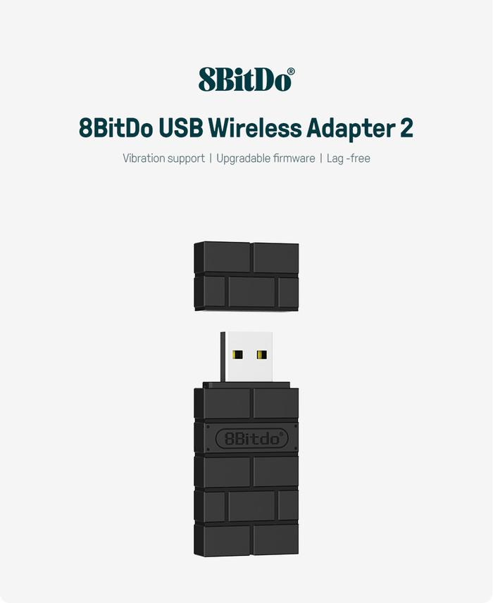 Jual 8 Bit Do 8bitdo USB Wireless Adapter 2 Nintendo Switch Xbox Series ...