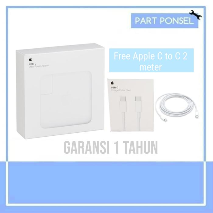 Gambar Apple USB Type C 96W Power Adapter Charger Magsafe kepala charger 96 w dari Partponsel undefined Tokopedia