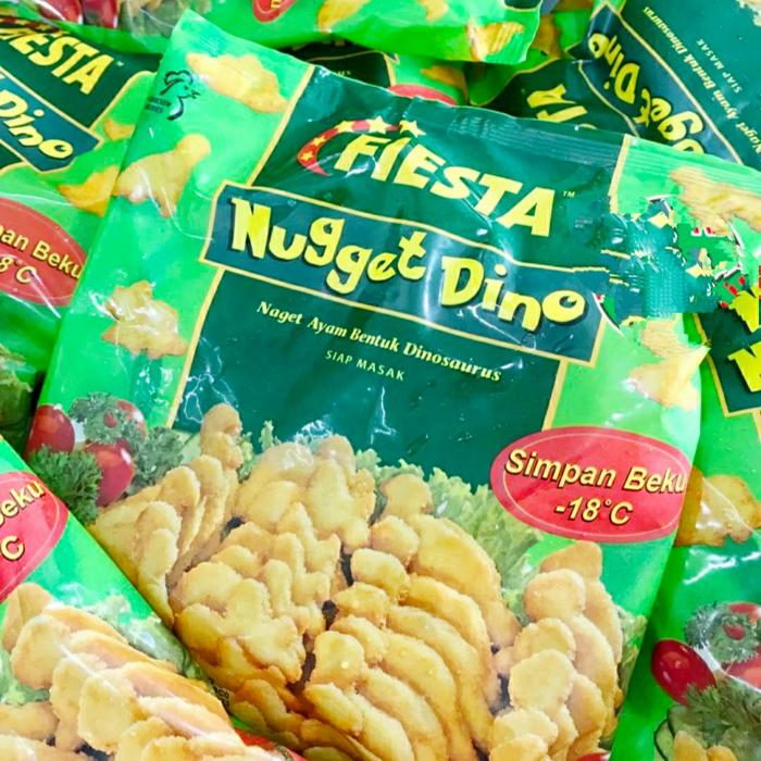 Gambar FIESTA Nugget DINO 500 gr (Via grab / Gojek) dari Lapak Idaman08 undefined Tokopedia