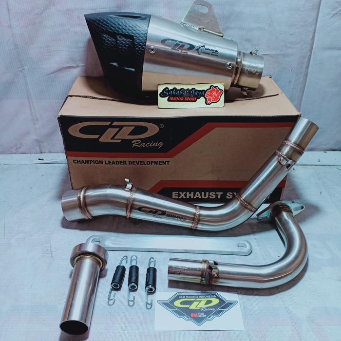Gambar Knalpot SHARK CLD RACING NMAX LAMA dari SAHABATJAYAMOTORSPORT undefined Tokopedia