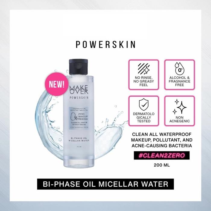 Gambar MAKE OVER Powerskin Series | MAKEOVER Powerskin Moisturizer - Bi-Pashe Oil dari POVSTOREID undefined Tokopedia