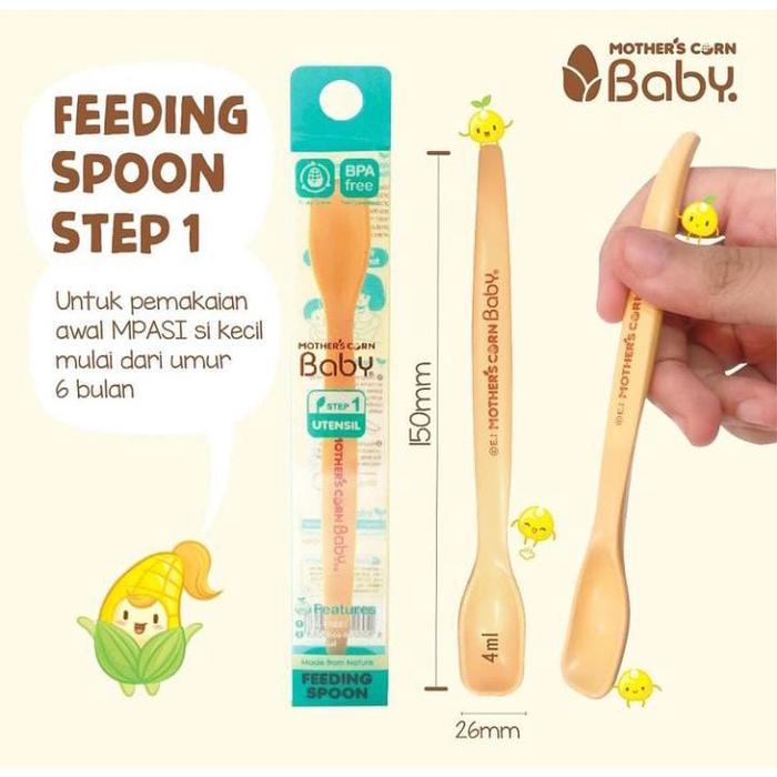 Gambar Mother Corn Feeding Spoon - Step 1 dari Balonku Babyshop undefined Tokopedia