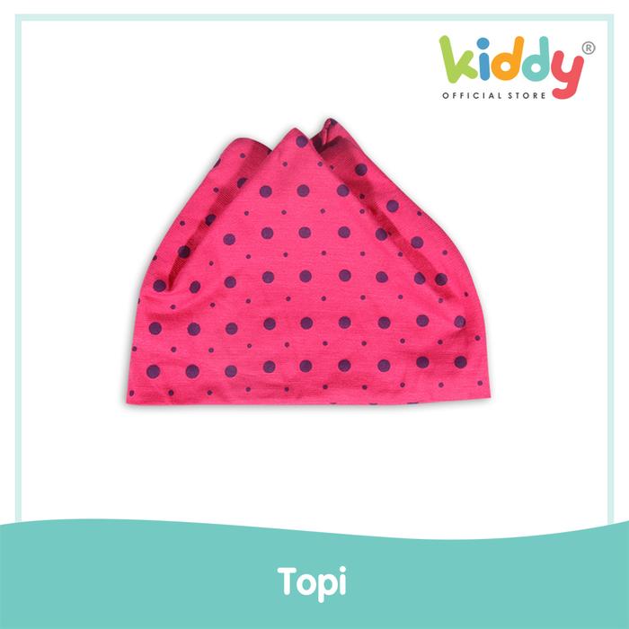 Gambar Kiddy Topi Kupluk Bayi Nyaman Lembut - 47002 - Pink Polkadot dari Bayi Kiddy Kota Tangerang Tokopedia