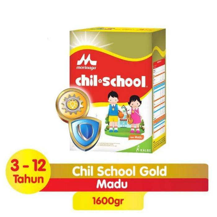 Gambar CHIL SCHOOL GOLD MADU 1600 GR (SUDAH POTONG TUTUP KEMASAN) dari Btj susu & popok undefined Tokopedia