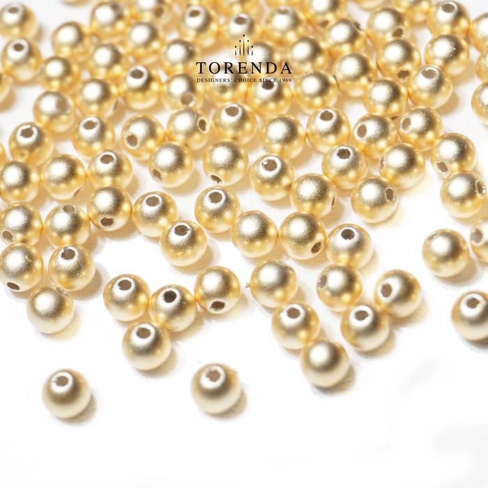 Gambar Torenda Pearl Payet Jahit (Mutiara) Jepang Varian Warna 3mm / 10 gram - Gold Dof dari Torenda undefined Tokopedia