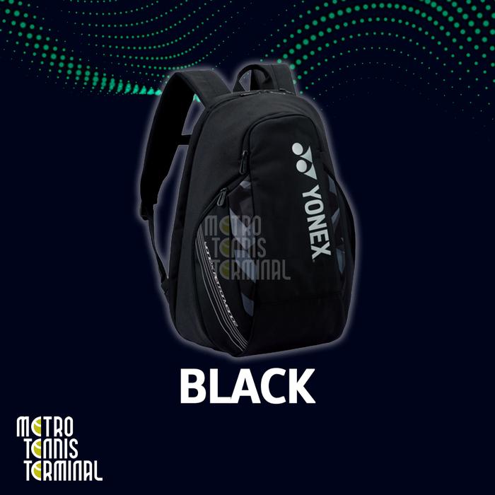 Gambar Tas Yonex Pro Backpack M BA92212MEX ( Tas Raket Tenis / Badminton ) - Black dari Metro Tennis Terminal undefined Tokopedia