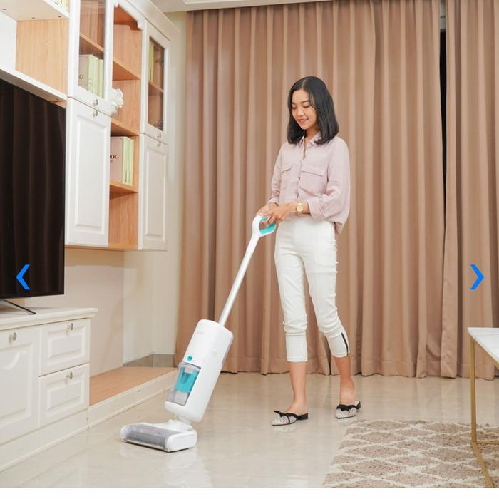 Klaz Wet Dry Cordless Vacuum Cleaner Floor Scrubber Washer di S2&k  Babyshop Tokopedia