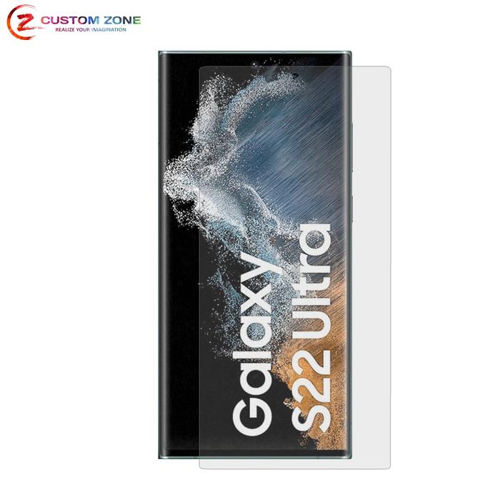 Gambar Customzone Premium Skin Protector Samsung S22 Ultra Matte Guard - Screen only dari Toko Custom Zone undefined Tokopedia