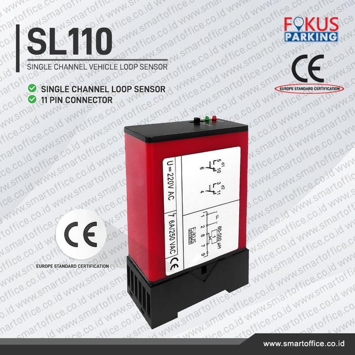 Gambar Loop Detector CT-SL110 -- Single Vehicle Loop Detector dari FOCUS SECURITY STORE undefined Tokopedia