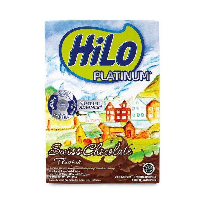 Gambar Hilo Platinum Swiss Chocolate 420g dari Mutiara Cahaya Official undefined Tokopedia