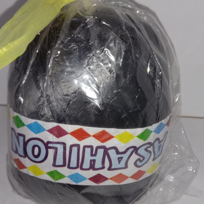 Gambar tali rafia halus asahilon warna warni - Hitam dari Aman Makmur07 undefined Tokopedia