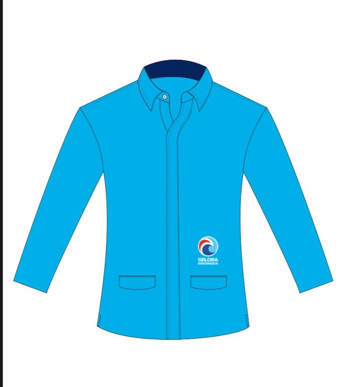 Gambar Custom Seragam Kemeja Panjang PDH PDL Custom Bordir Satuan Pilih Warna - M, Pjg + 1 bordir dari STAR.KONVEKSI undefined Tokopedia