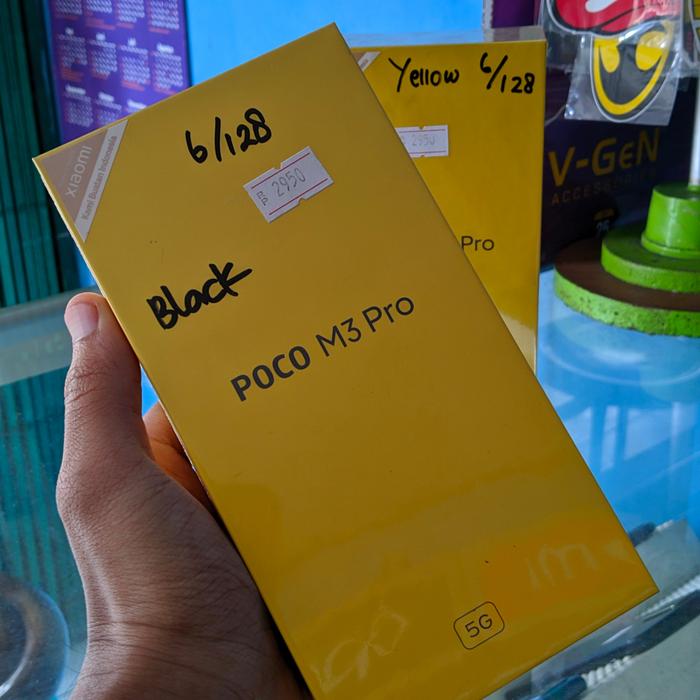Gambar poco m3 pro baru 5G - Hitam, ram 4/64gb dari gunadigadget(gadget store) undefined Tokopedia