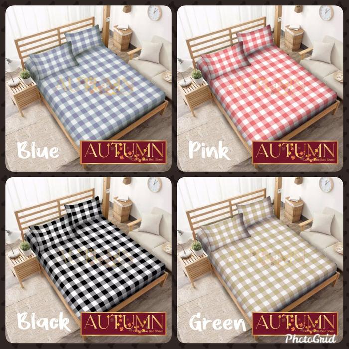 Gambar SPREI AESTHETIC EMILY KOREA KOTAK PREMIUM - warna dinote, 90x200x20 dari Segala aya bandung undefined Tokopedia