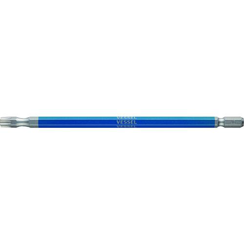 Vessel GSVT40LH Torx-Bit T40H – 150 Mm Lang, 6,35 Mm Schaft, Magnetisch, Für Akkuschrauber