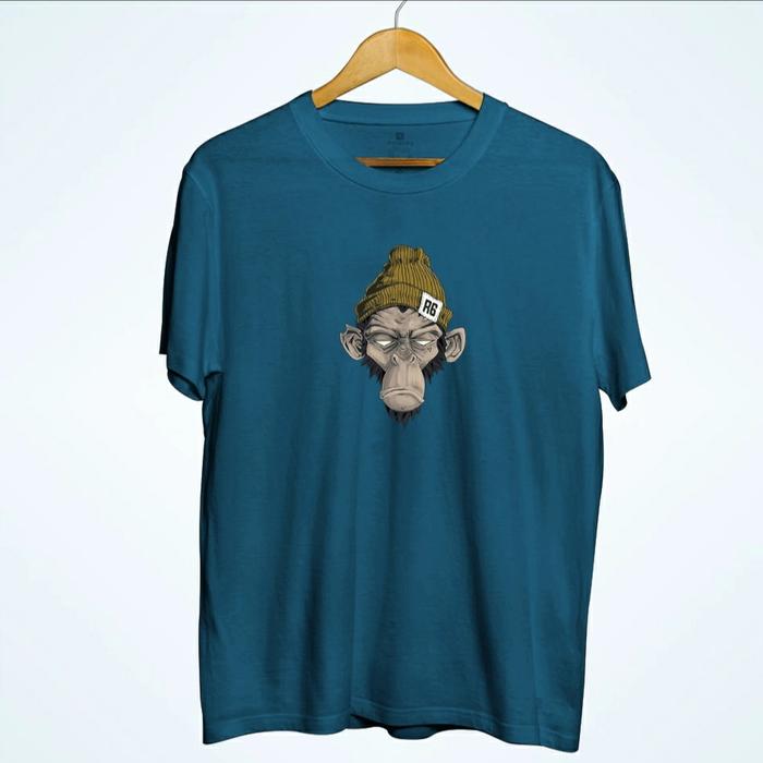 Gambar Kaos jumbo pria distro oversize keren 5xl 4xl 3xl motif kepala monyet - ITB, M dari kaos gede undefined Tokopedia