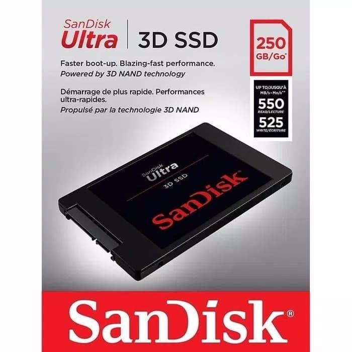 Sandisk Ultra 3d 250gb Ssd Sandisk Ssd Sandisk Ultra 3d 250gb Sata