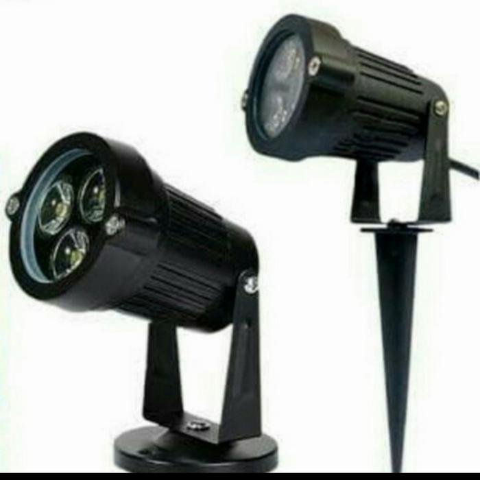 Gambar lampu taman garden lamp 3w 3 watt lukisan outdoor spot light tembak - KABEL ON OFF dari eco led lighting undefined 3 Tokopedia