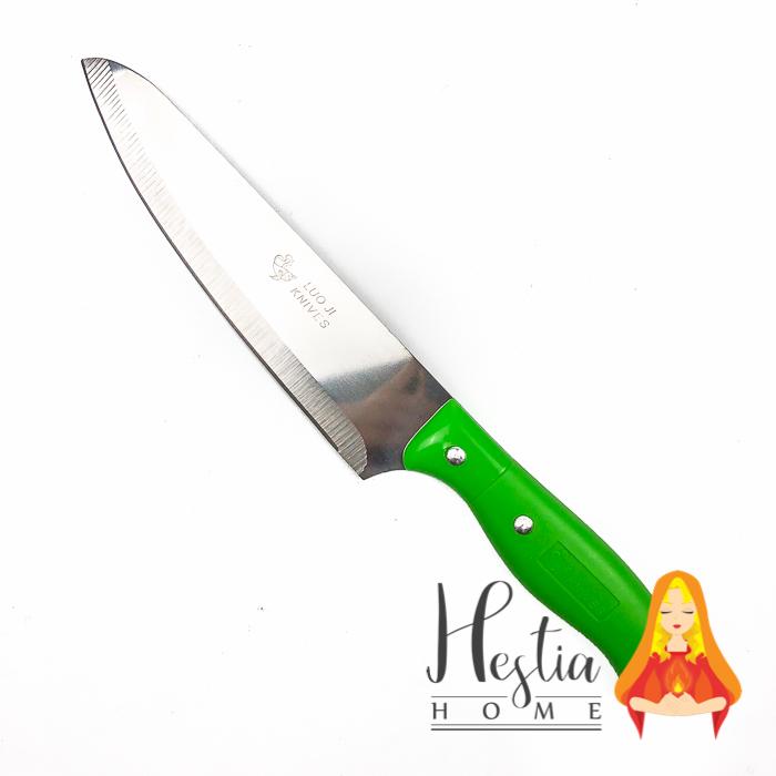 Gambar Pisau Dapur Slicer Knife Tajam Gagang Warna A-5 9 10 Inch - 9, Ungu dari HESTIA HOME OFFICIAL undefined Tokopedia