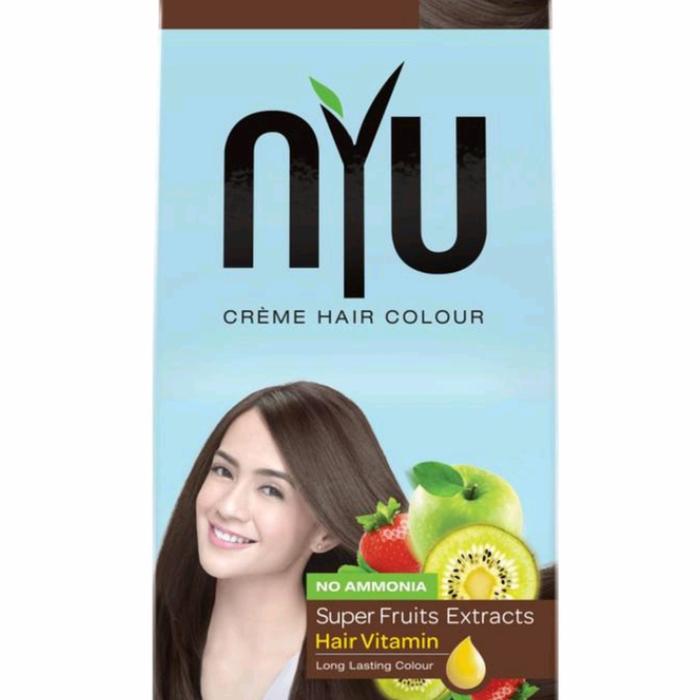 Gambar NYU CREME HAIR COLOUR PEWARNA RAMBUT/ CAT RAMBUT/HENNA - cop Brown 8.34 dari Z COLLECTION DEPOK undefined 5 Tokopedia