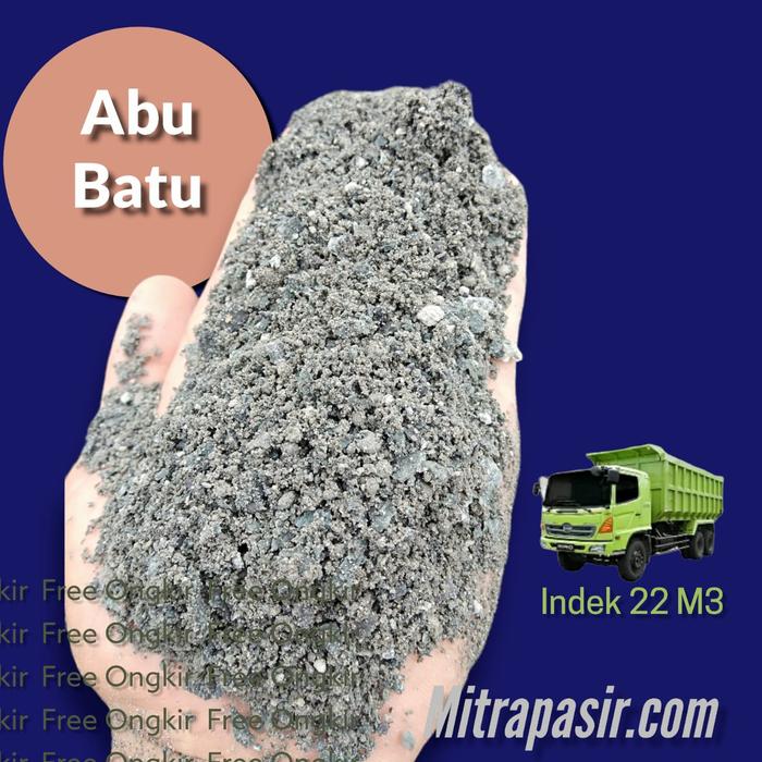 Gambar Abu Batu 22 M3/Pasir Abu Paving - Kab. Bekasi dari PD MitraPasir undefined Tokopedia