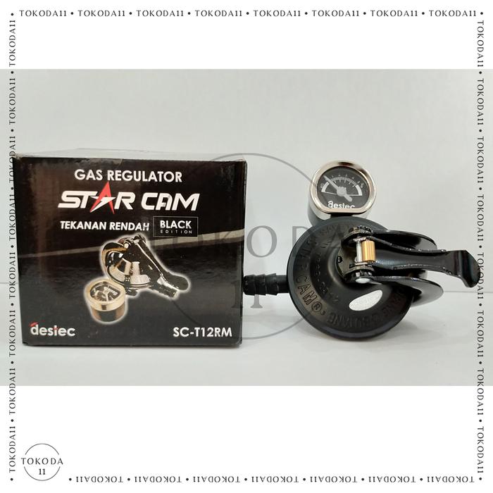 Gambar REGULATOR KOMPOR SC T12RM STARCAM DESTEC /KEPALA GAS (23M) - METERAN dari Tokoda11 undefined Tokopedia