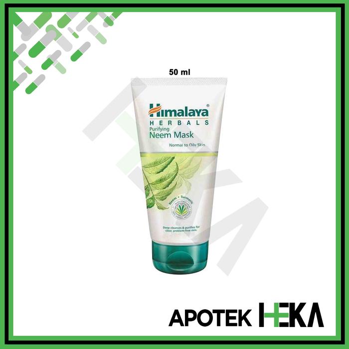 Gambar Himalaya Purifying Neem Mask - Masker Wajah - 50 ml dari Apotek Heka Semarang undefined 4 Tokopedia