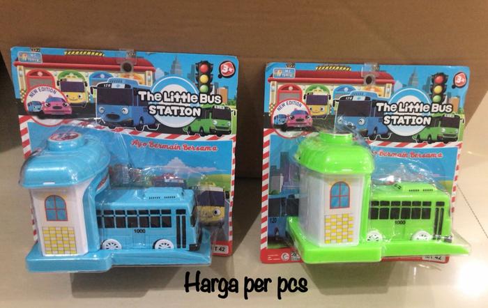 Gambar Mainan Mobil mobilan Tayo Garasi Anak - Isi 1 pcs dari Benteng toys undefined Tokopedia
