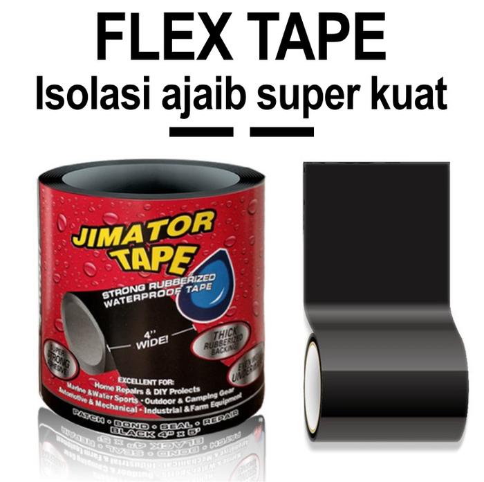 Gambar Flex Tape Isolasi Ajaib Super Kuat Rubberized Water Proof - Putih, 30cm x 152cm dari Licio Store undefined Tokopedia